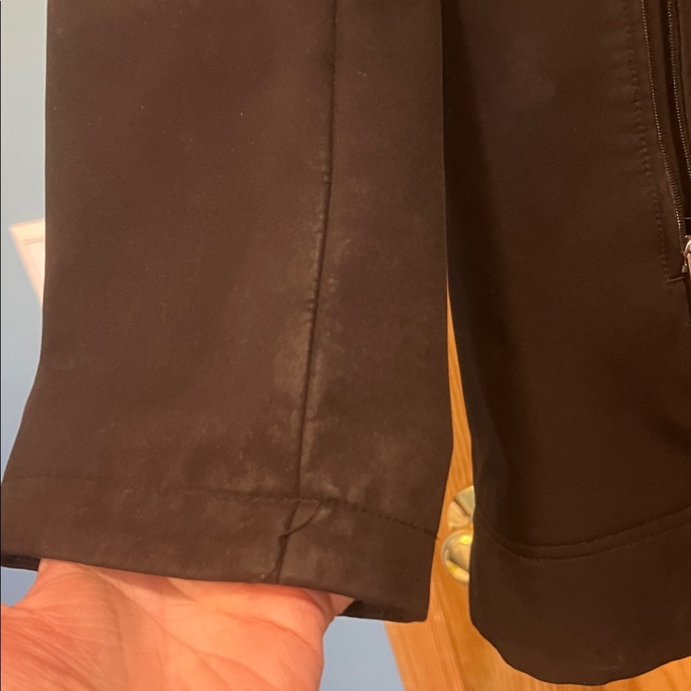 Andrew Marc Black Water Repellent Coat Sz XL - Picture 9 of 9